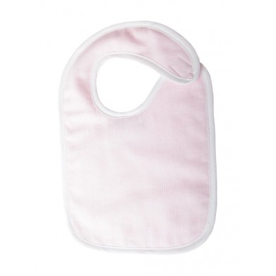 Bavoir bébé personnalisable ARTHUR – rose pâle