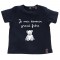 T shirt bébé personnalisable EUGENIE – marine