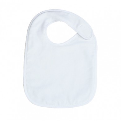 Bavoir bébé personnalisable ARTHUR– blanc