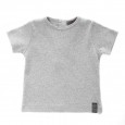T shirt bébé personnalisable EUGENIE – gris chiné