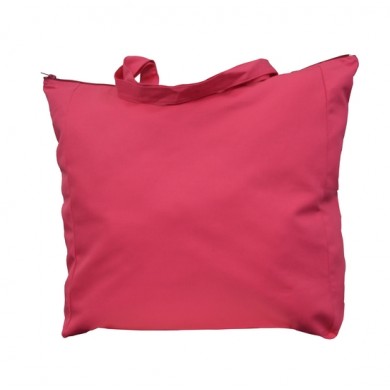 Sac en toile à personnaliser AMANCIE– rose fushia