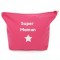 Grande trousse personnalisable DIANE – rose fushia