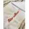 Serviette de bain personnalisée blanche 70x140 