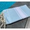 Fouta personnalisable – bleu ciel