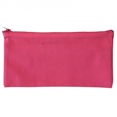 Trousse d'école personnalisable FLORE – rose fushia