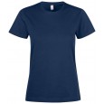 T-Shirt Femme Clique - Bleu Navy