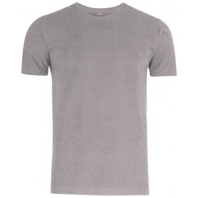 T-Shirt Homme Clique - Gris Chiné