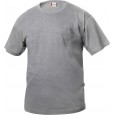 T-Shirt Enfant Clique - Gris Chiné