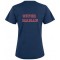 T-Shirt Femme Clique - Bleu Navy