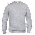 Sweat Col Rond Enfant - Gris Chiné