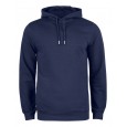 Sweat à capuche Organic Homme - Clique -Bleu Marine