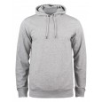 Sweat à capuche Organic Homme - Clique - Gris