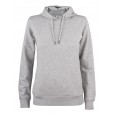 Sweat à capuche Organic Femme - Clique - Gris