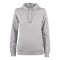 Sweat à capuche Organic Femme - Clique - Gris