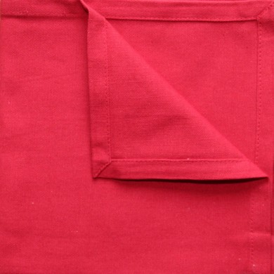 Serviette de table - Rouge