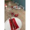 Serviette de table - Rouge