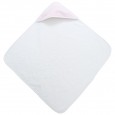 Cape de bain personnalisable  JEANNE– rose pâle